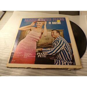 Piano Pete Barrelhouse Piano In Ragtime Vinyl LP Modern Records MLP 7033 Jazz